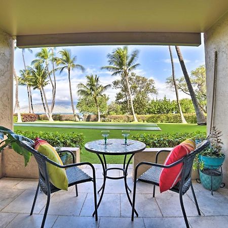 Ocean-View Kihei Condo With Lanai Steps To Beach! ภายนอก รูปภาพ