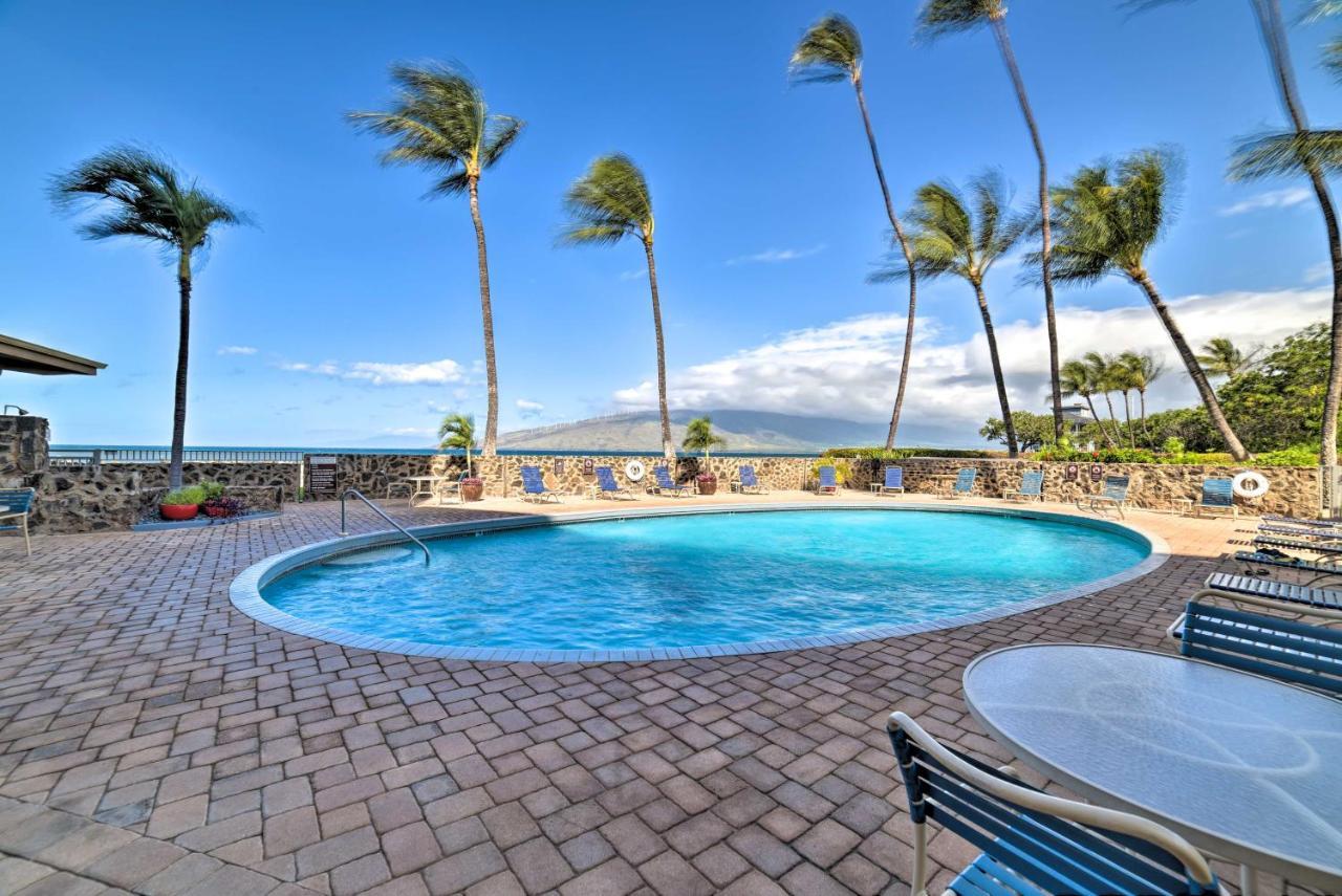 Ocean-View Kihei Condo With Lanai Steps To Beach! ภายนอก รูปภาพ