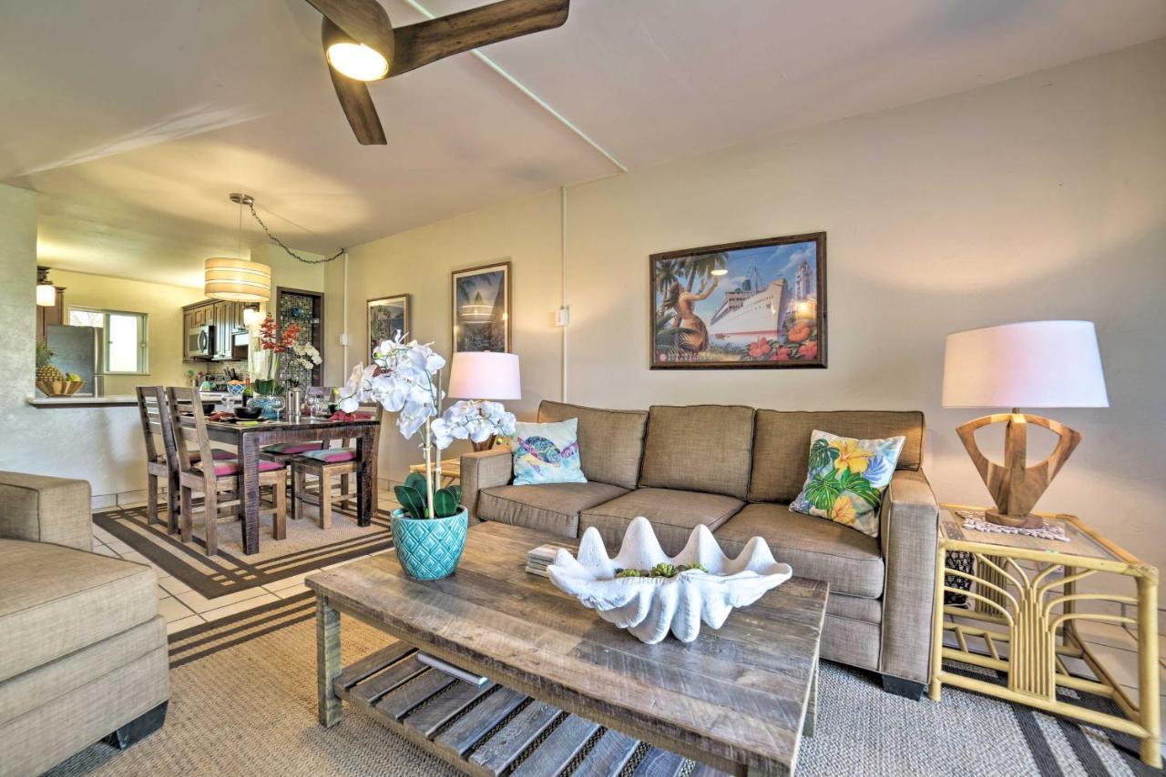 Ocean-View Kihei Condo With Lanai Steps To Beach! ภายนอก รูปภาพ