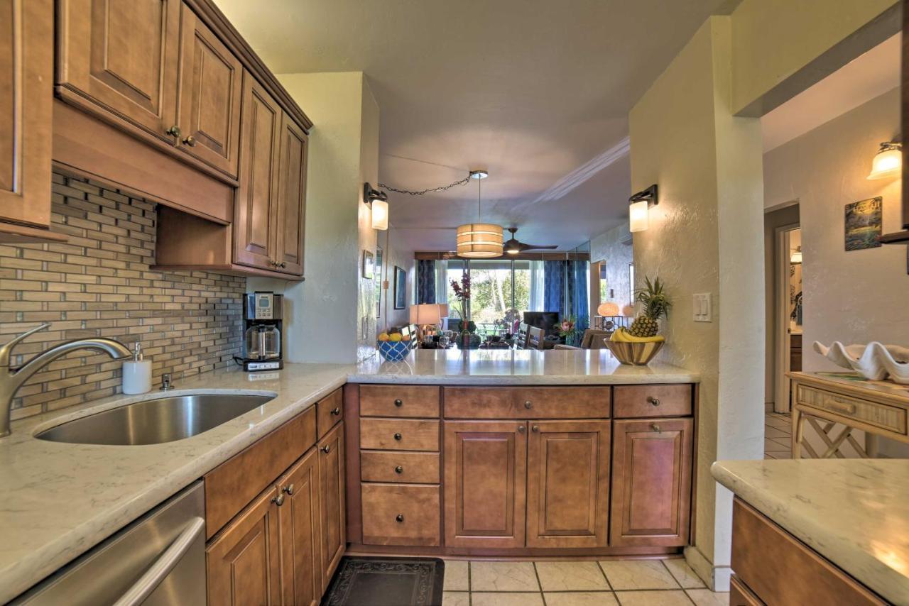 Ocean-View Kihei Condo With Lanai Steps To Beach! ภายนอก รูปภาพ
