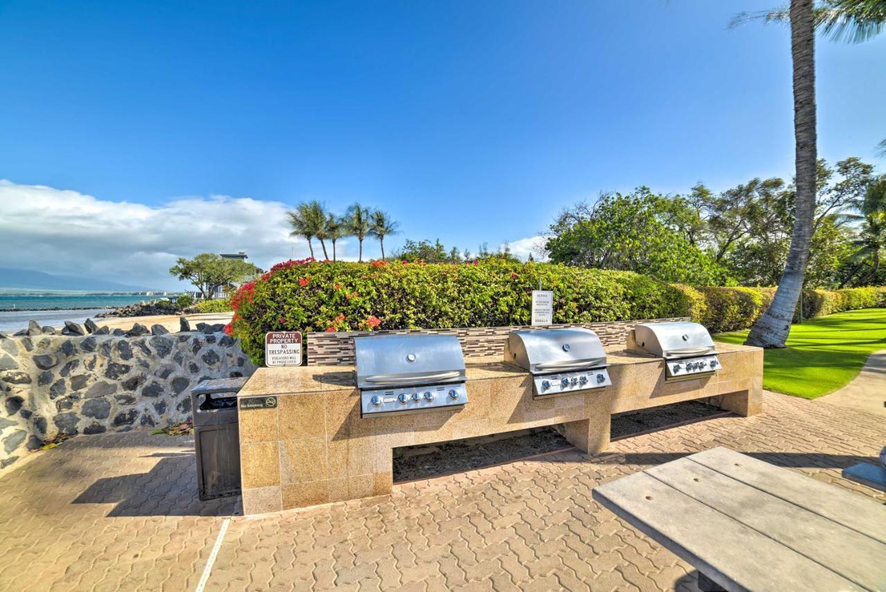 Ocean-View Kihei Condo With Lanai Steps To Beach! ภายนอก รูปภาพ