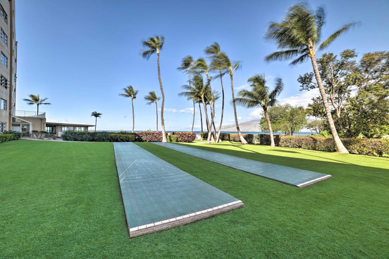 Ocean-View Kihei Condo With Lanai Steps To Beach! ภายนอก รูปภาพ