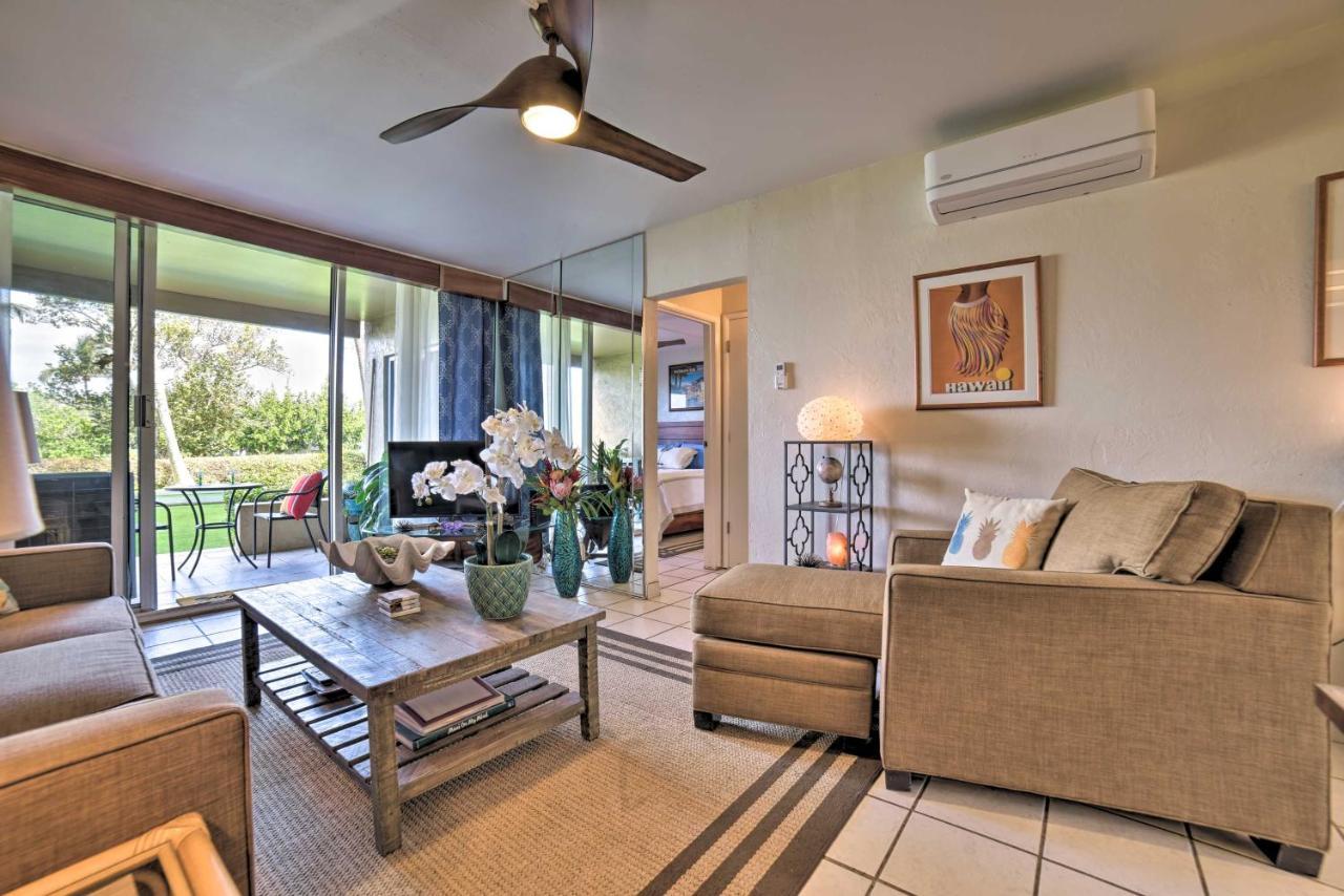 Ocean-View Kihei Condo With Lanai Steps To Beach! ภายนอก รูปภาพ