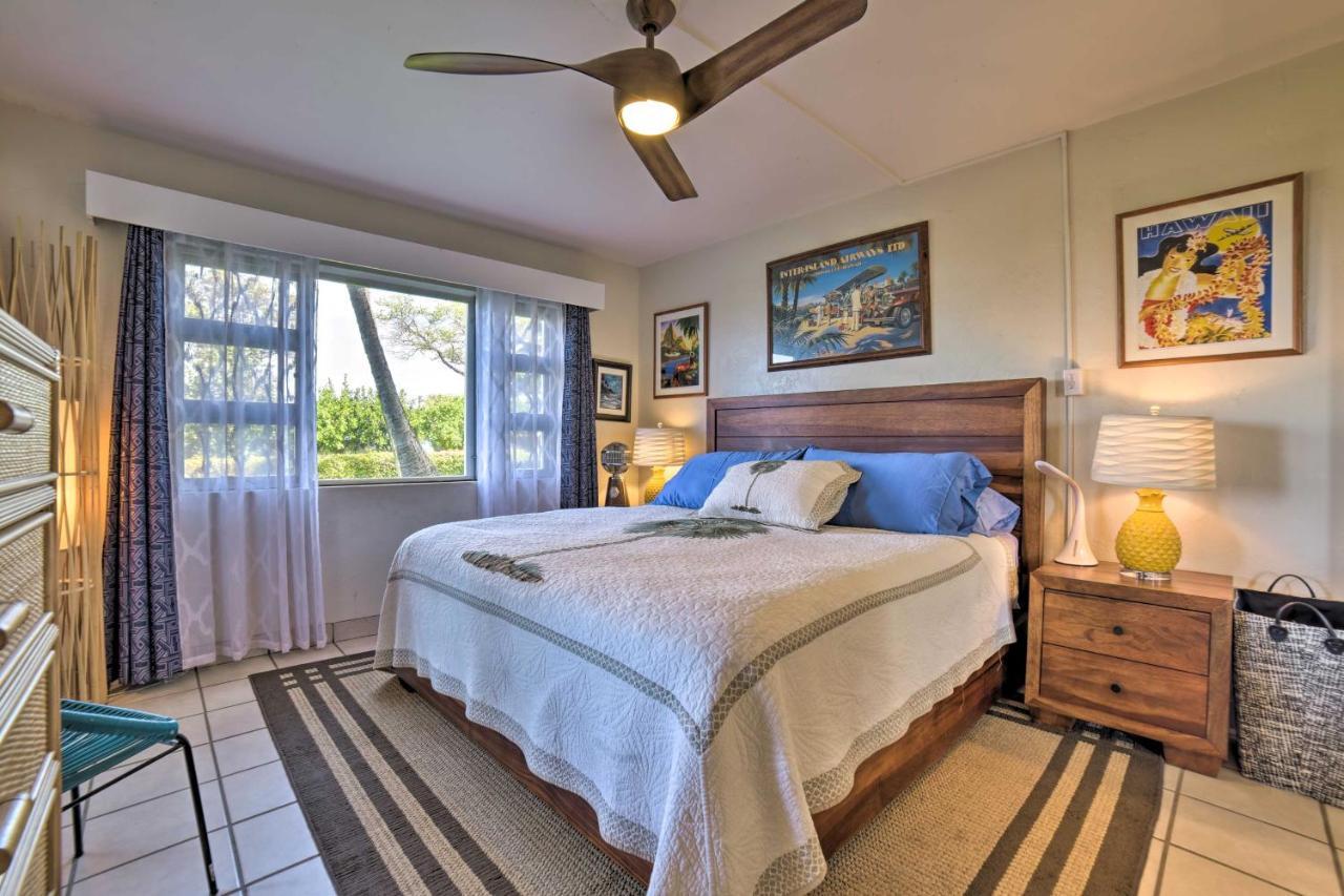 Ocean-View Kihei Condo With Lanai Steps To Beach! ภายนอก รูปภาพ